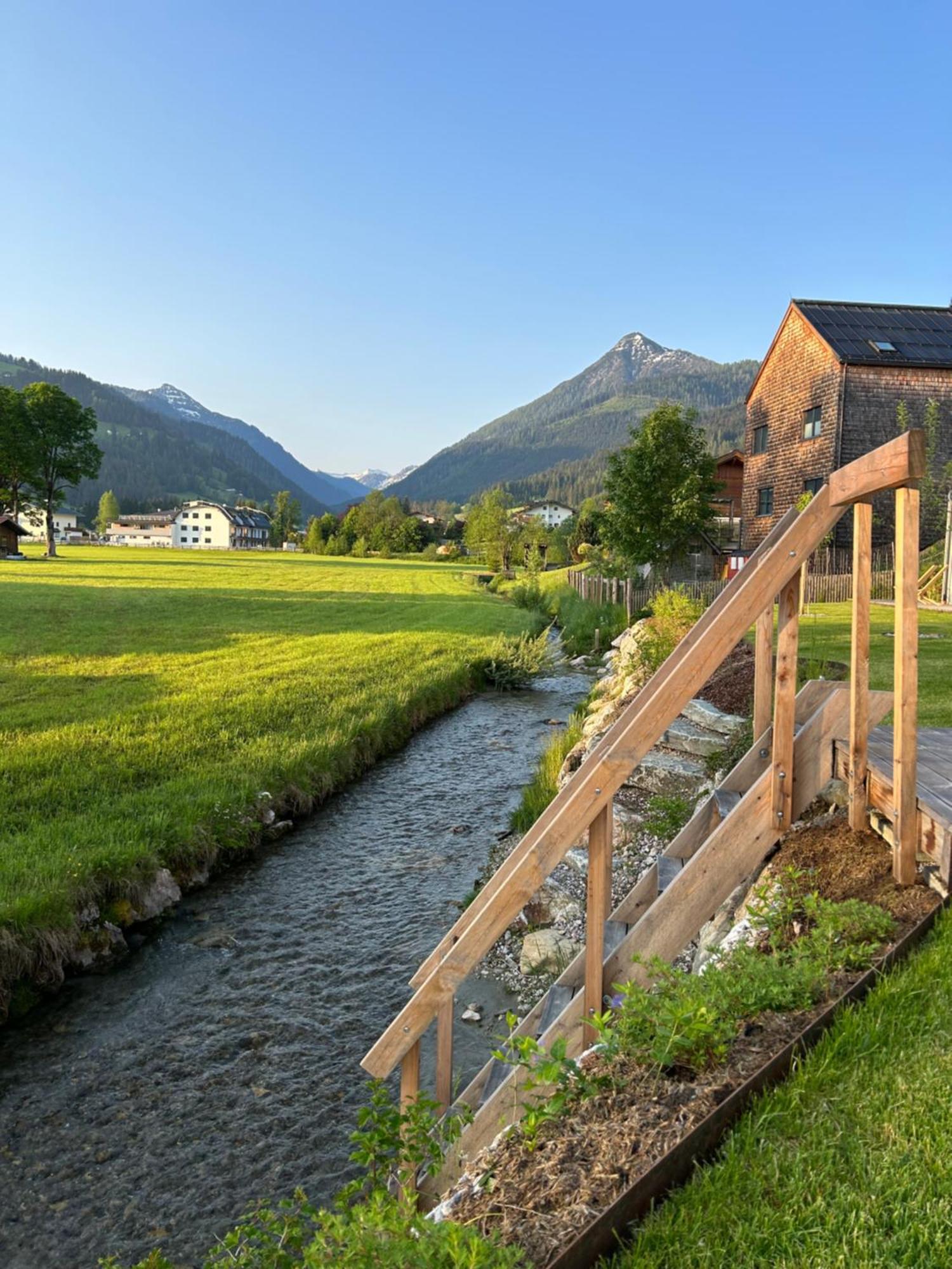 Tanners Chalet Apartments アルテンマルクト・イム・ポンガウ エクステリア 写真